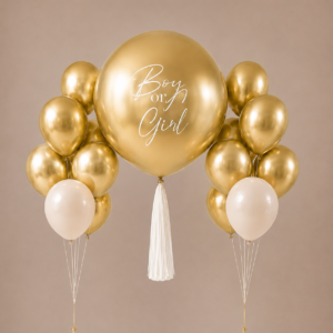 36" Jumbo Latex Gender Reveal Balloon