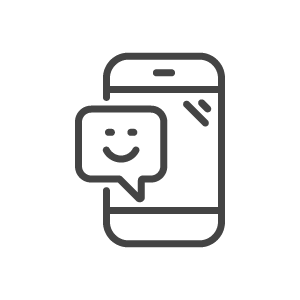 Icon Online Chat for quick chat.