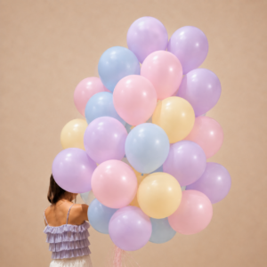 [BUNDLE of 10] 12" Plain Latex Balloons