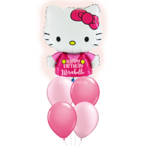 25" Hello Kitty CustomFoil Bouquet (Customised Foil Balloon and Latex Balloons)