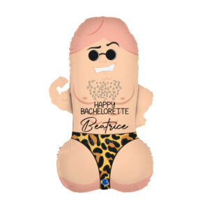 31" Mr D Naughty CustomFoil - Single (Customised Explicit Foil Balloon)