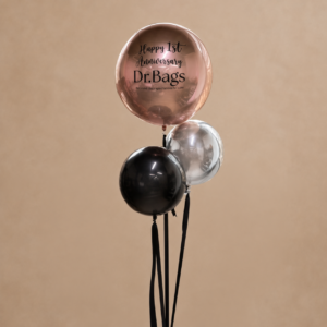 XXL CustomOrbz Deluxe Set - Customised Jumbo Orbz Balloon with Regular Orbz Balloons