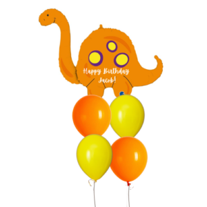 44" Brontosaurus Foil Balloon Bouquet