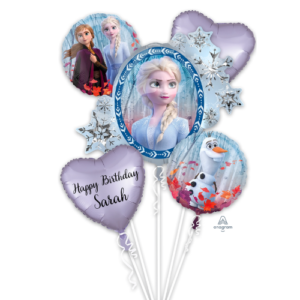 Frozen Helium Balloon Bouquet