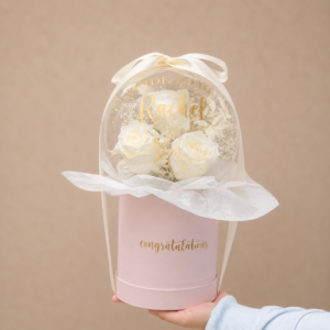 Personalised Acrylic Balloon Bloom Box