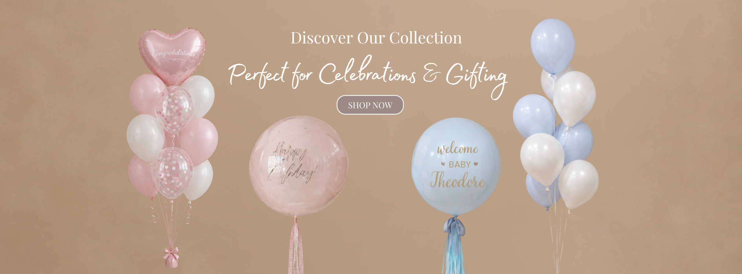 JoyAvenue Homepage Bubble for all surprises.