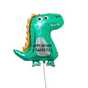 34" Cute Dino Foil Balloon