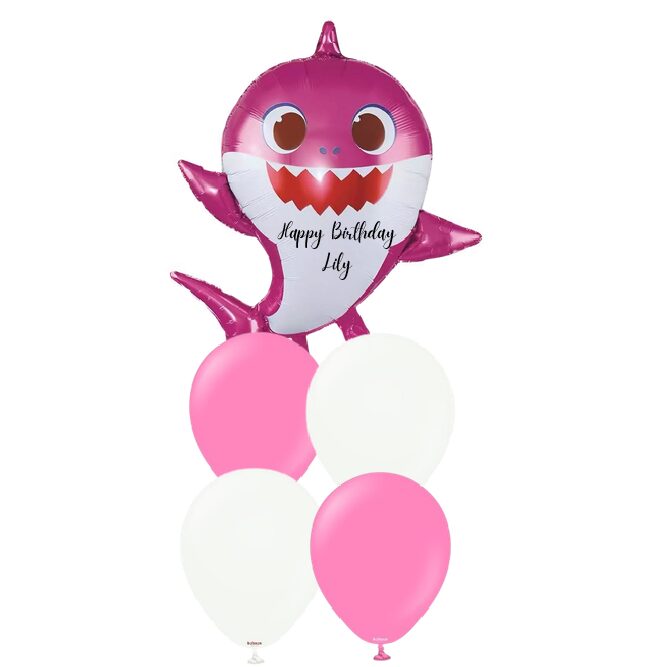 24″ Baby Shark Foil Balloon ( Customise your own colour )